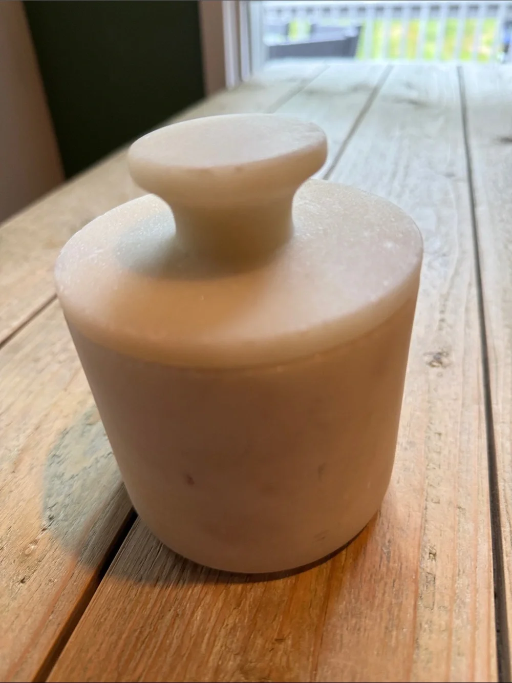 Williams Sonoma Marble Butter Keeper